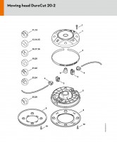 Stihl Mowing Head DuroCut 20-2 Spare Parts
